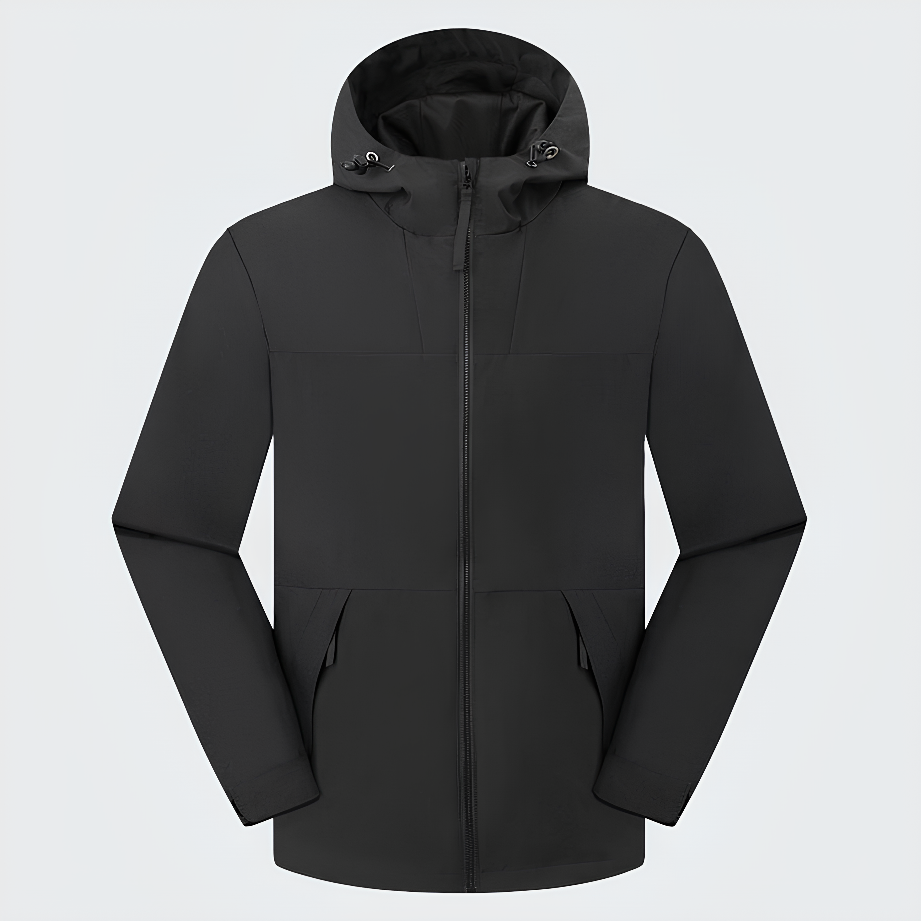 Overland メンズ 防風 UVカット フリース裏地 快適着心地 アウトドアジャケット 多機能ポケット付き 防寒仕様