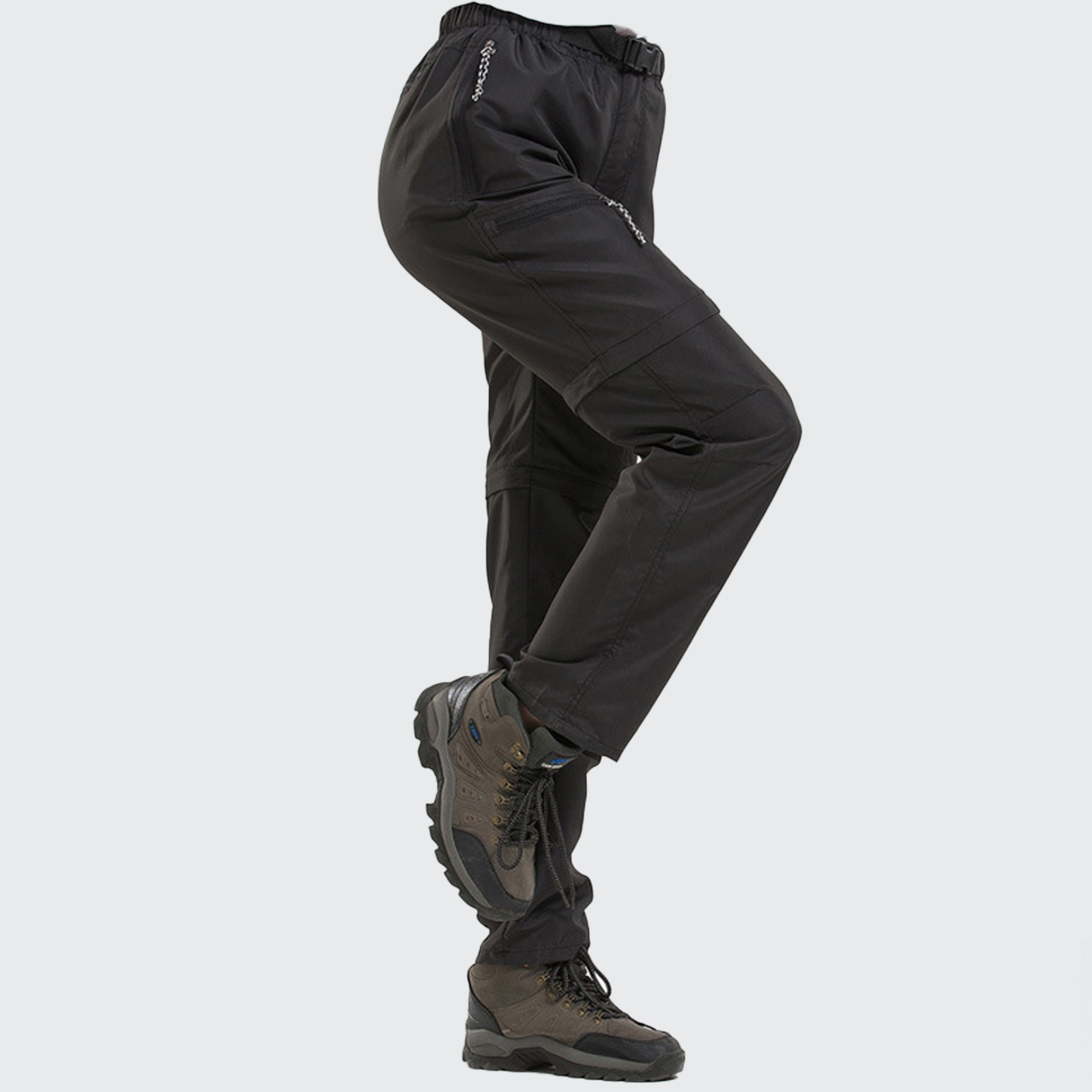 レディース 2in1パンツ アウトドア向け 変形ショート対応 防水性 ジッパーポケット搭載 快適さと機能性 軽量設計で動きやすい アウトドアレジャー対応