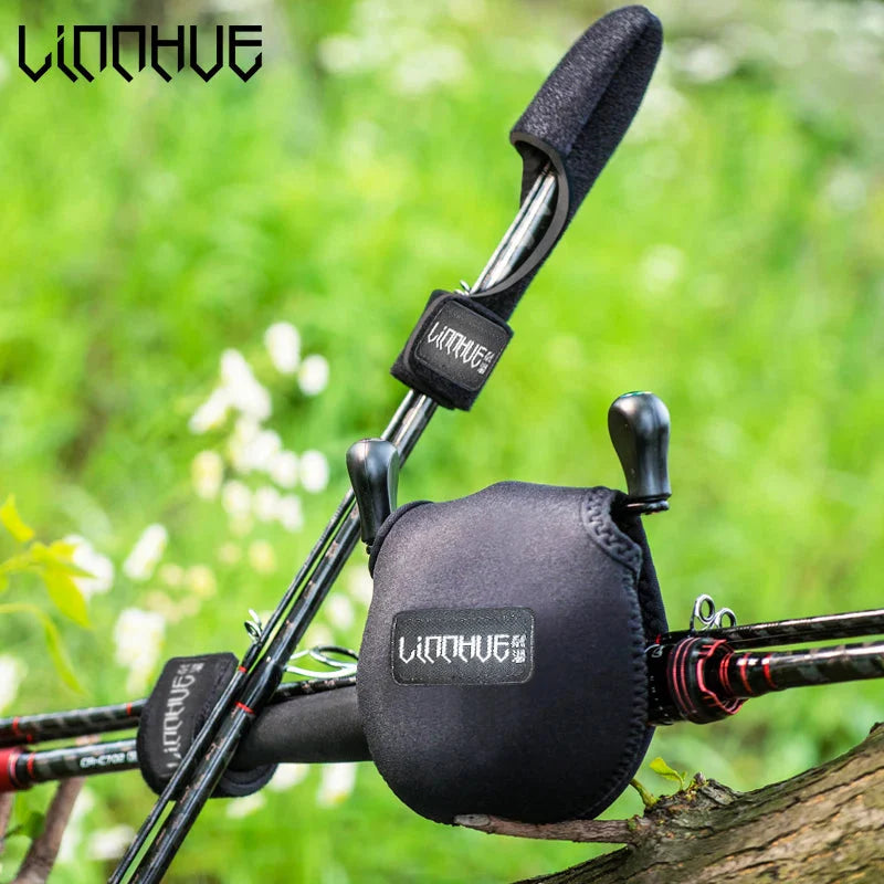 【究極の保護】Sakamping LINNHUE リールケース | セミハード・耐衝撃設計 | スピニングリール専用・収納バッグ | 高耐久ナイロン・撥水加工 | 釣り・保管・持ち運びに最適 | 1年保証付