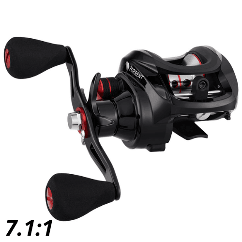 【コスパ最強】Sakamping Piscifun Torrent ベイトリール | 最大ドラグ力8.1kg・カーボンドラグ搭載 | 7.1:1高速ギア | 強靭真鍮ギア・磁気ブレーキ | バス・ソルト対応 | 1年保証付