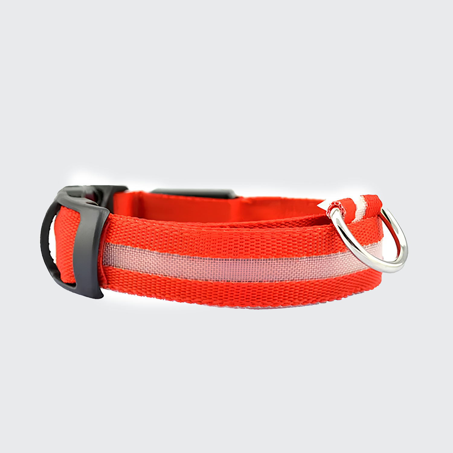 LED Secure Dog Collar USB充電式 高輝度 夜間視認性 耐久性抜群 ペット安全 首輪 飼い主向け 屋外使用対応