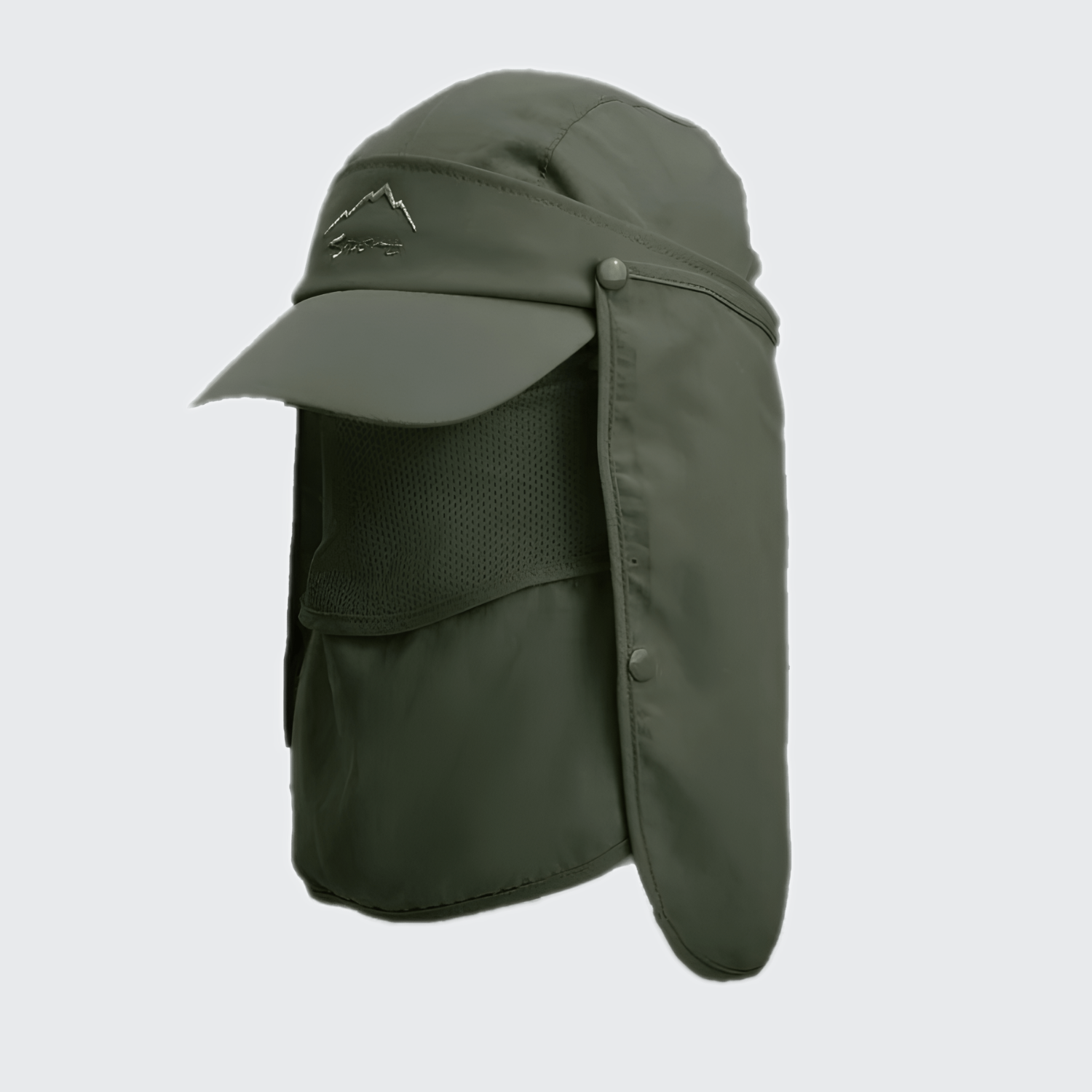 Forest II アウトドア日よけ帽子防風付きサイド保護機能快適でスタイリッシュ メンズ レディース向け野外活動用高機能サンハット