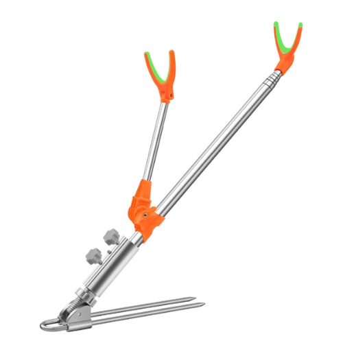 【2026年最新強化モデル】360度全方位調整可能!Sakamping 万能竿掛け | 高耐久ステンレス製・角度自由自在 | 抜群の安定感で大物にも対応 | 海釣り・川釣り・防波堤に最適 | 安心の1年保証付