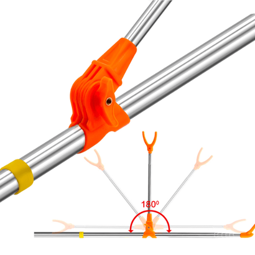 【2026年最新強化モデル】360度全方位調整可能!Sakamping 万能竿掛け | 高耐久ステンレス製・角度自由自在 | 抜群の安定感で大物にも対応 | 海釣り・川釣り・防波堤に最適 | 安心の1年保証付