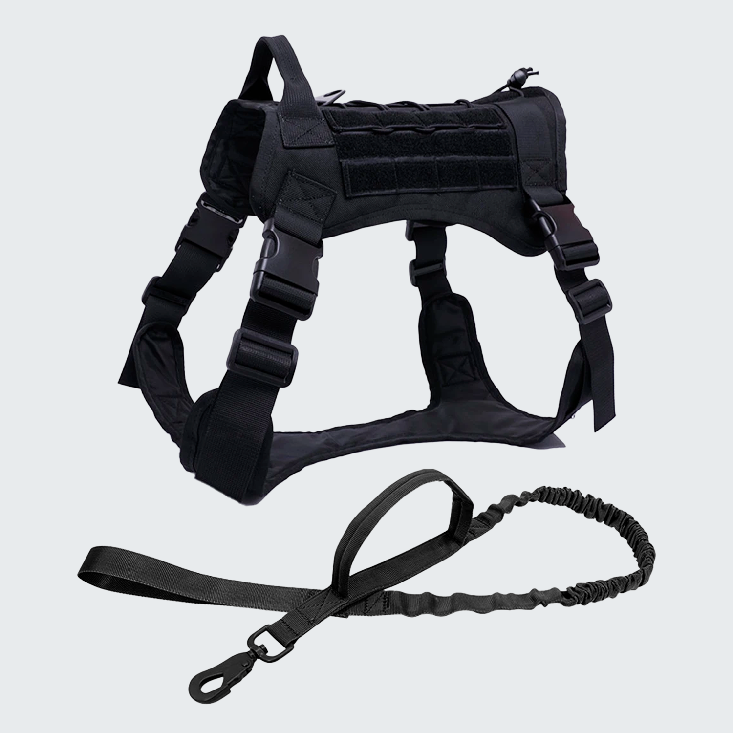 Robust K9 ハーネス ベスト パッド入り 中大型犬向け 快適 耐久 リード付き