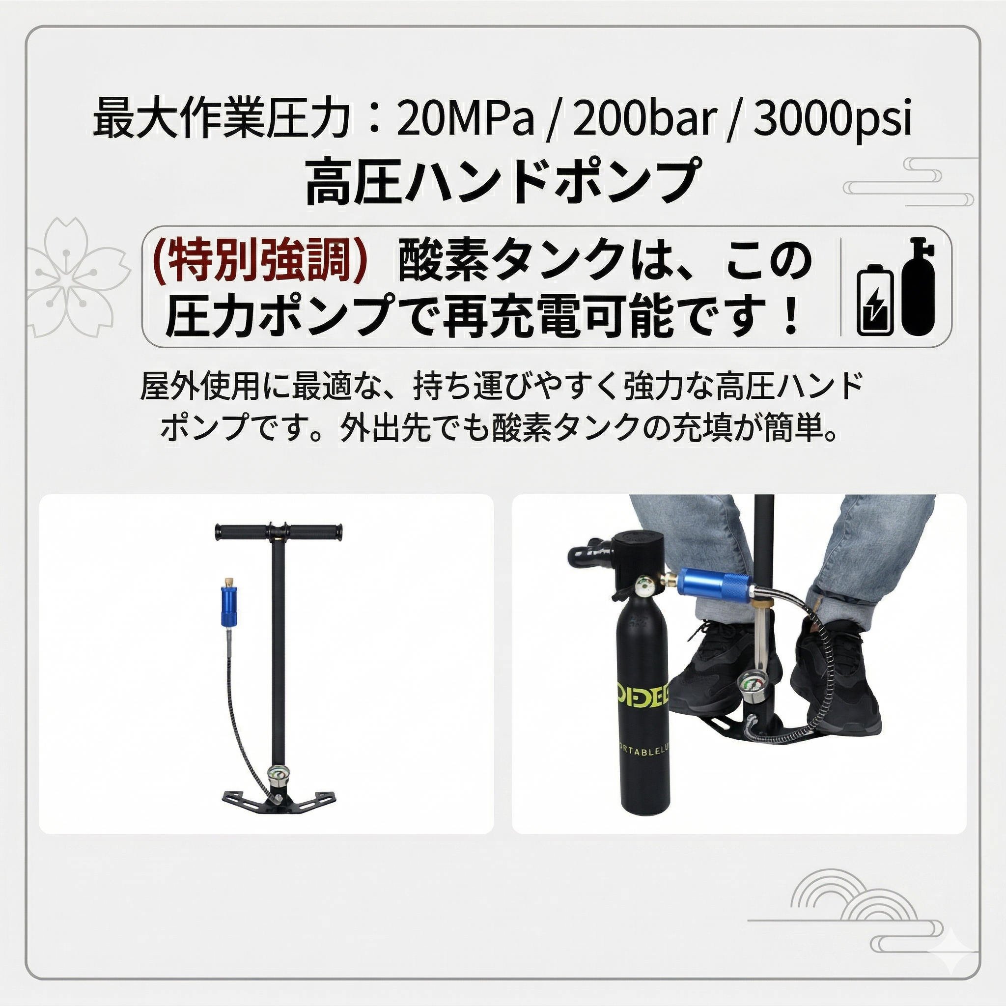 【2026年最新プロ仕様】水中で最大10分間の自由な呼吸！Sakamping Dideep 0.5L 酸素ボンベ付ダイビングマスク | 初心者でも簡単操作・視界広角180度 | 海水浴・シュノーケリング・緊急用に最適 | 今だけ専用収納バッグ付属・1年保証付