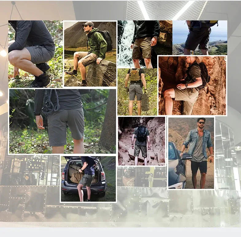 Bermuda Tática Impermeável - Army [Vestuário - Bermudas - Bermudas] 01 - Bermuda Tática - Army Pescamping 