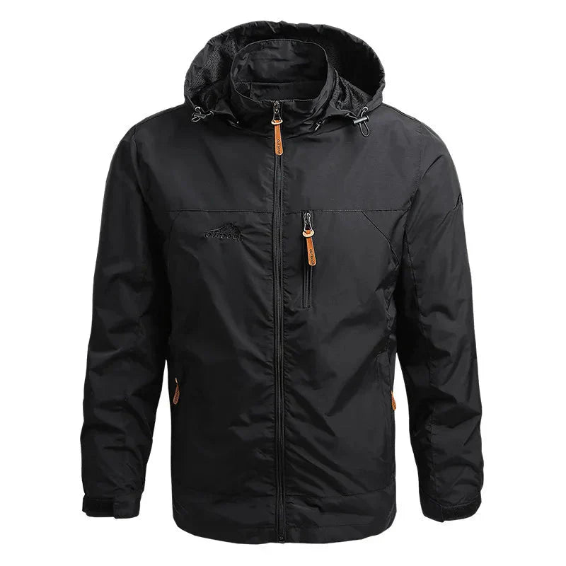 Casaco Tático Impermeável - Military [Camping - Jaquetas e Casacos - Casacos] 01 - Casaco Tático Impermeável - Military Pescamping Black Asian 4XL 