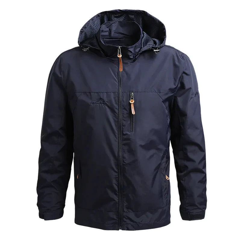 Casaco Tático Impermeável - Military [Camping - Jaquetas e Casacos - Casacos] 01 - Casaco Tático Impermeável - Military Pescamping Blue Asian L 