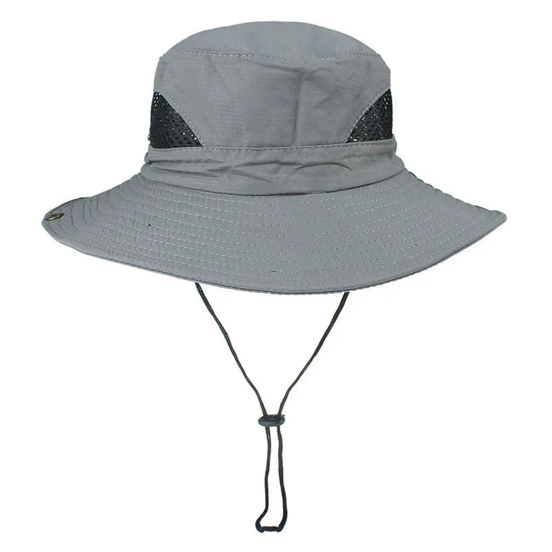 Chapéu Anti-UV - Pescador [Vestuário - Acessórios - Chapéus] 05 - Chapéu Anti-UV - Pescador Pescamping Cinza Claro 