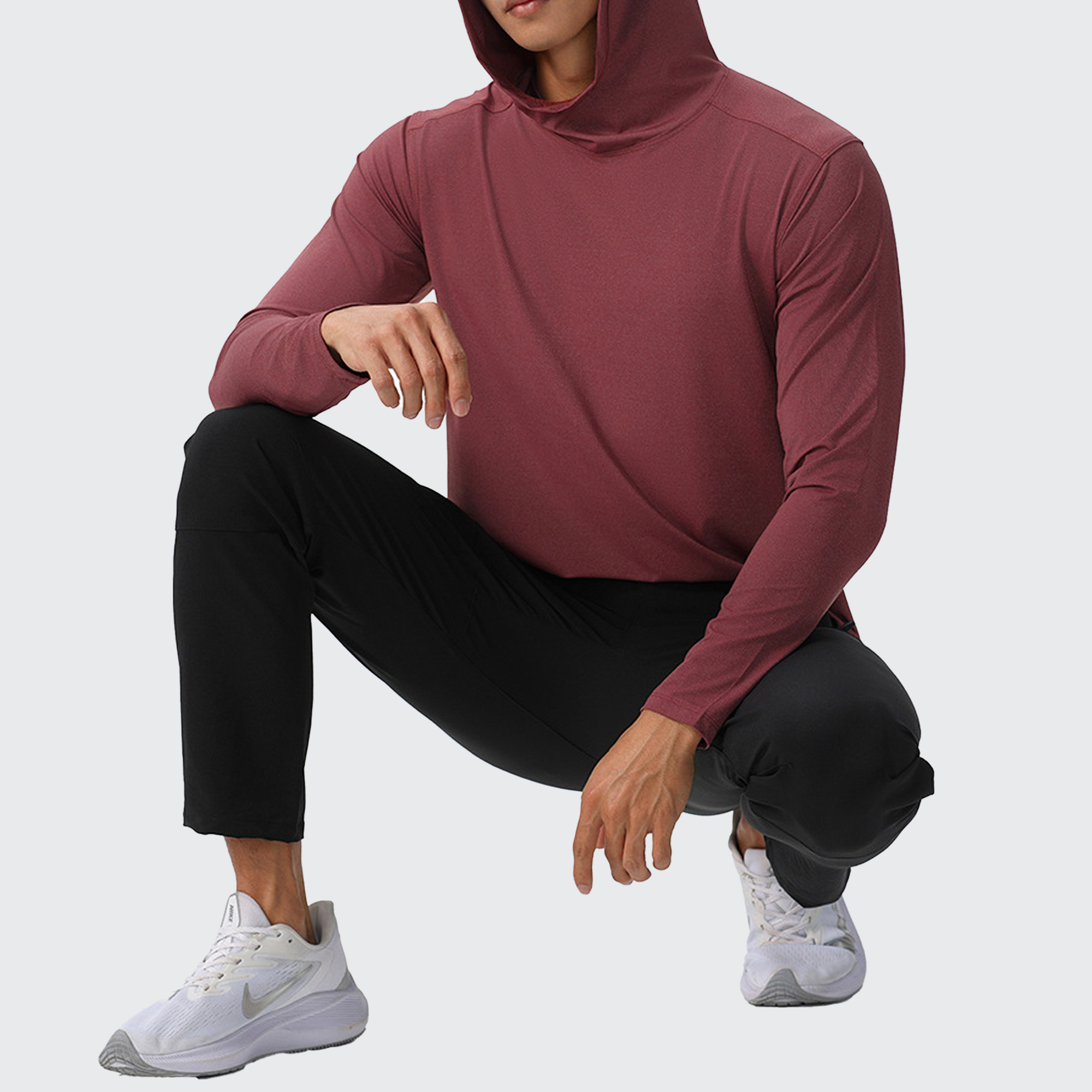 メンズ アルファ パフォーマンス Tシャツ 抗汗 通気 吸汗速乾 バラクラバ同梱 アスリート向け 軽量 快適 トレーニングウェア